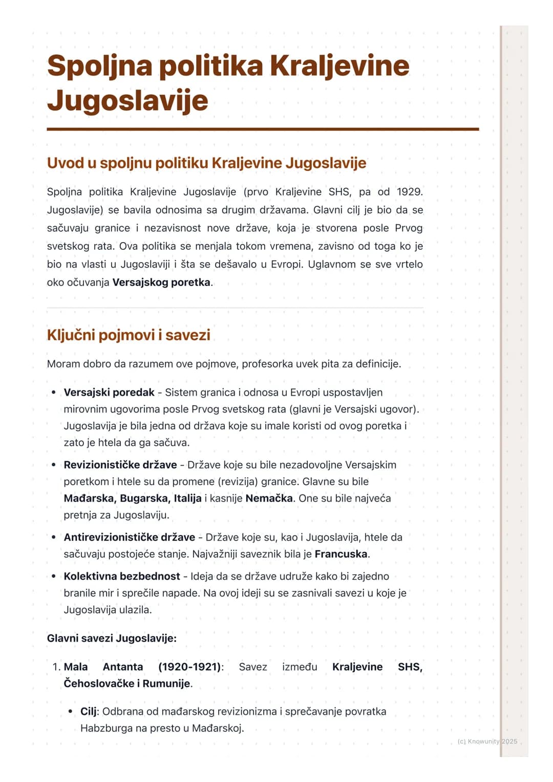 # Spoljna politika Kraljevine
# Jugoslavije

Uvod u spoljnu politiku Kraljevine Jugoslavije

Spoljna politika Kraljevine Jugoslavije (prvo K