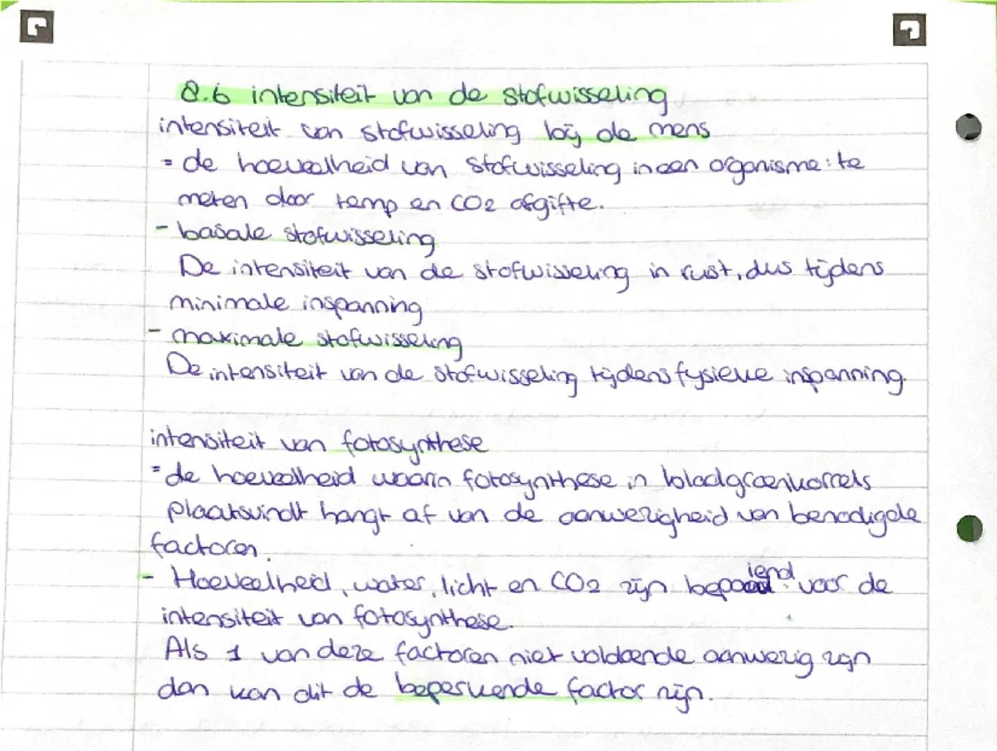 8.1 chemie in cellen
Stofwisseling: alle processen in een organiome wear.
Chemische omzetting plaatsvindt.
organische stoffen: stoffen die g