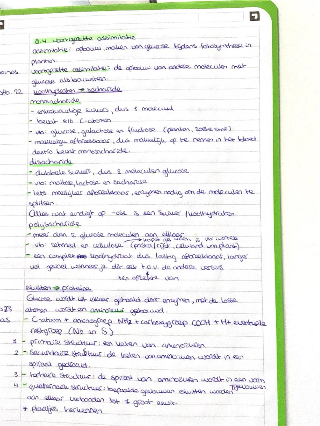 4
8.1 Chemie in cellen
Stofwisseling: alle processen in een organisme waar
Chemische omzetting plaatsvindt.
organische stoffen: stoffen die 