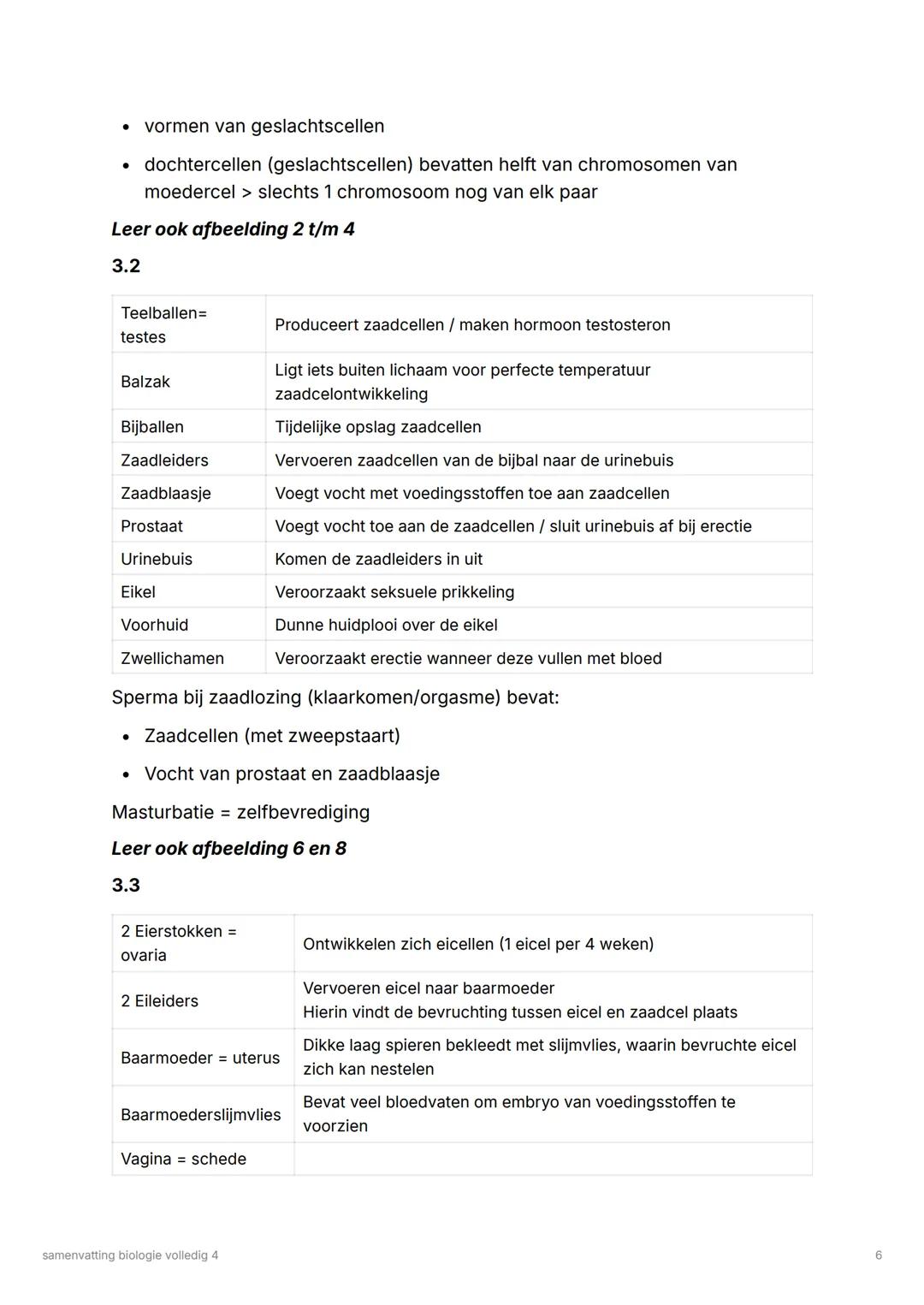 samenvatting biologie volledig
4
Inhoud:
- organen en cellen
- voortplanting
- erfelijkheid
- ordening en evolutie
- regeling
- zintuigen en