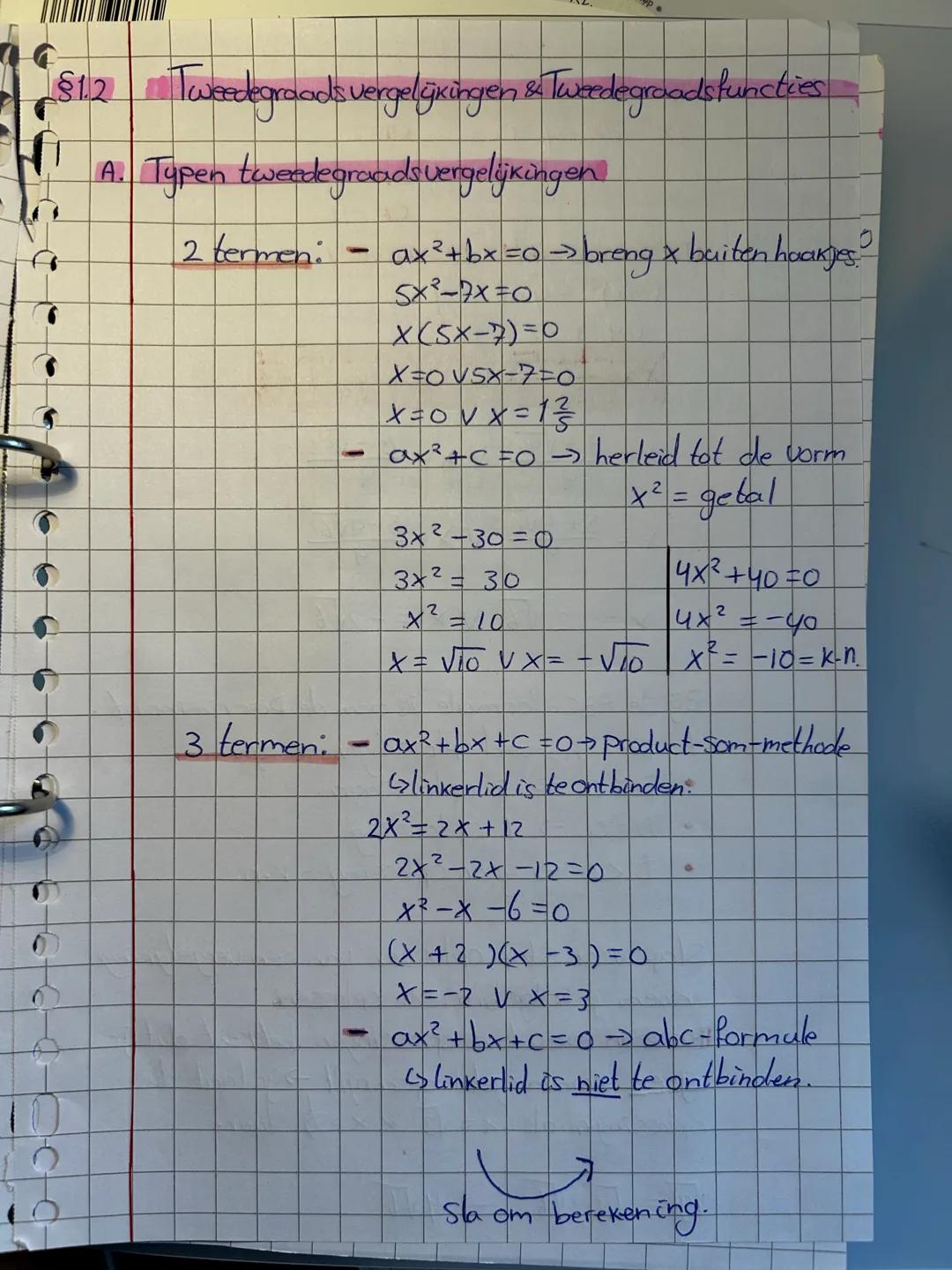 Tweedegraadsvergijkjngen