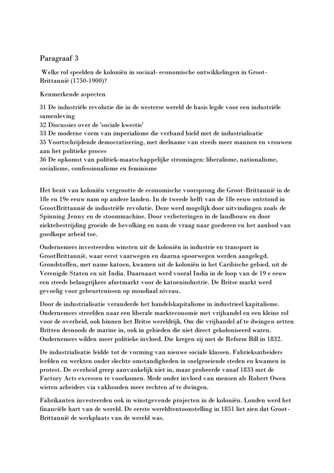 HC 1 Britse Rijk
HC 2 Duitsland
Geschiedenis samenvatting
HC 3 Nederland
TV 5 ontdekkers en hervormers
TV 6 regenten en vorsten
TV 7 pruiken