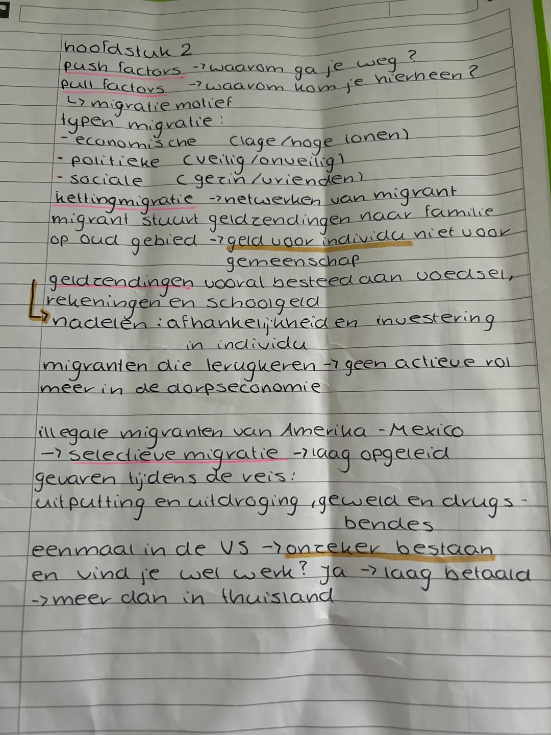 Aardrijkskunde hoofdstuk 2