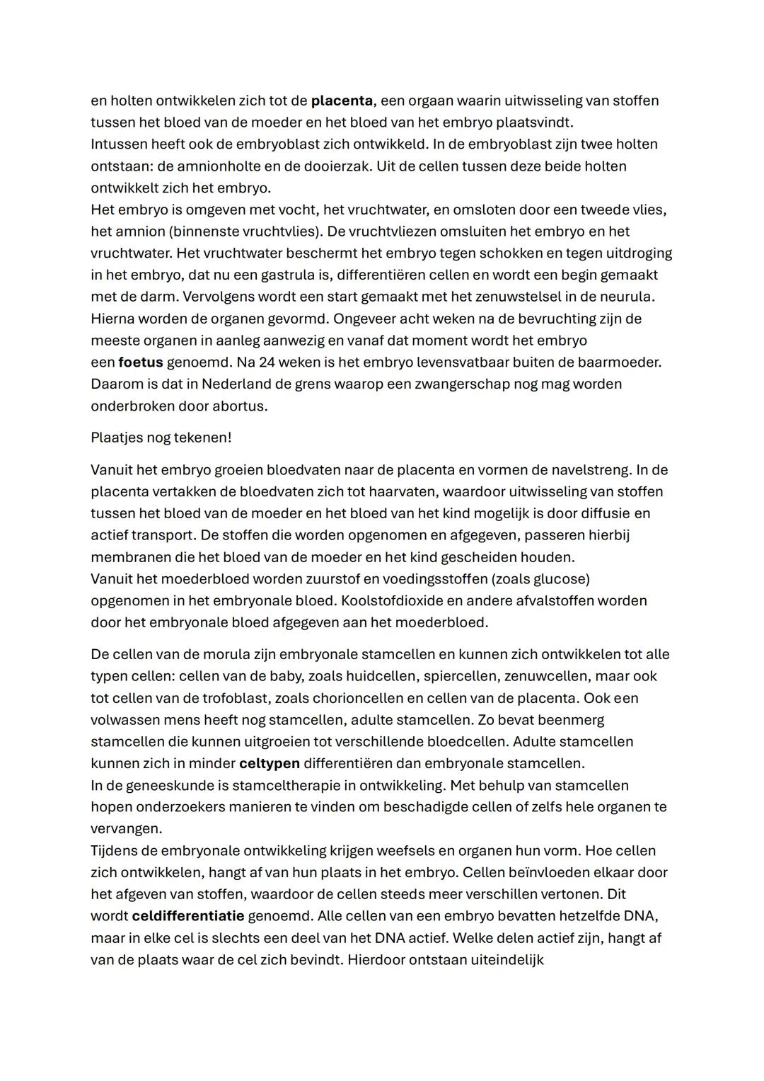 2.1 Ongeslachtelijke voortplanting
Bij ongeslachtelijke voortplanting ontstaan nakomelingen uit één ouder, hierbij zijn de
nakomeling geneti