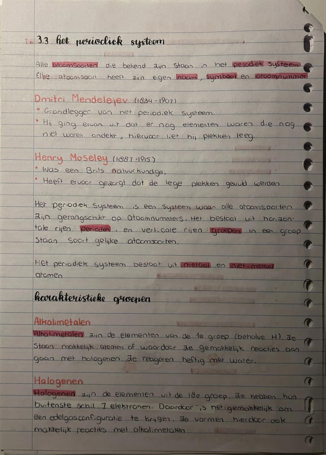 Scheikunde
3.1 de geschiedenis
hoofdstuk 3
De bekenste van de oude (natuur)filosofen is Democritus. Hij
bedacht een naam voor onaichtbare de