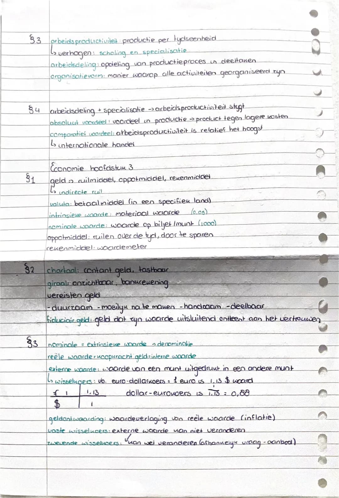Economie hoofdstuk 1
§1 behoeften: onze wensen, onbegrensd
middelen: om behoeften te beureciigen, wel begrensd.
I
balternatief aanwendbaar =