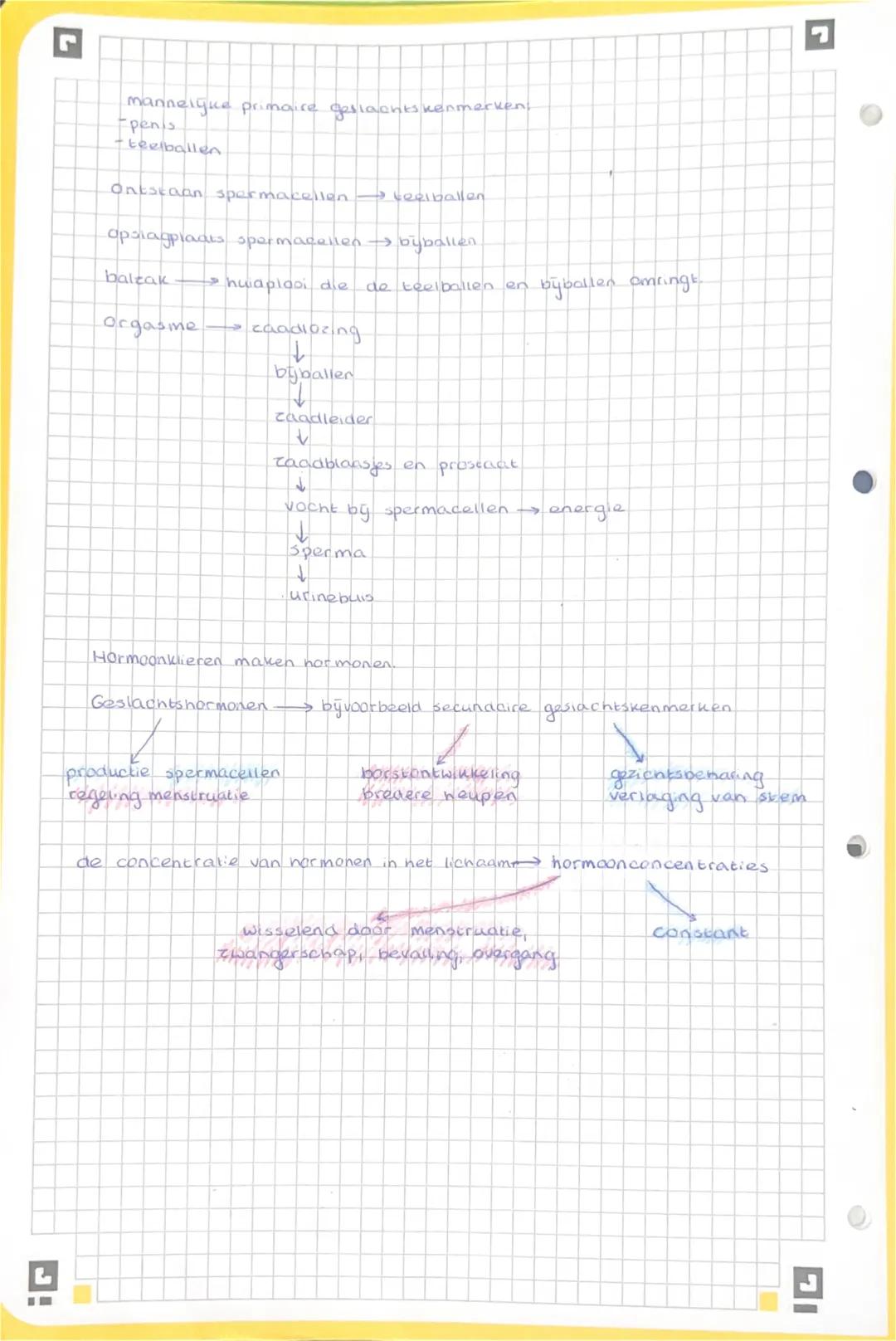 Door celdeling ontstaan nakomelingen met dezelfde
als de ouder →ongeslachtelijke voortplanting
arfelijke eigenschappen
voortplantingscellen
