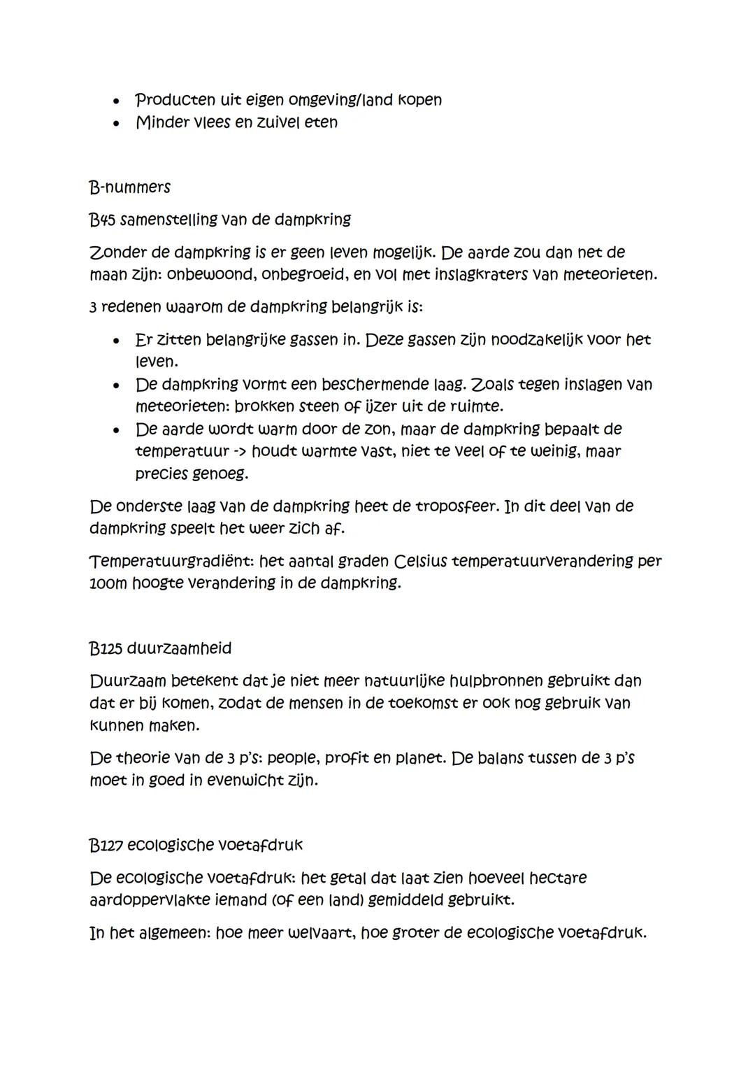 ## Aardrijkskunde
Hoofdstuk 8
8.1 duurzaam leven op aarde
Leven op aarde
De 5 factoren die leven op aarde mogelijk maken:
* De dampkring