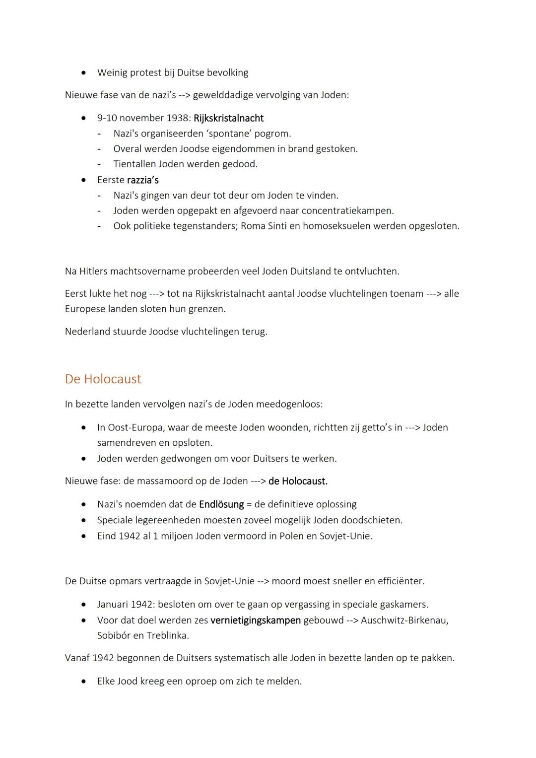 3.1 Het nationaalsocialisme
De nazi-ideologie
Duitsland was erg ontevreden na de Eerste Wereldoorlog, ze waren boos over Verdrag van
Versail