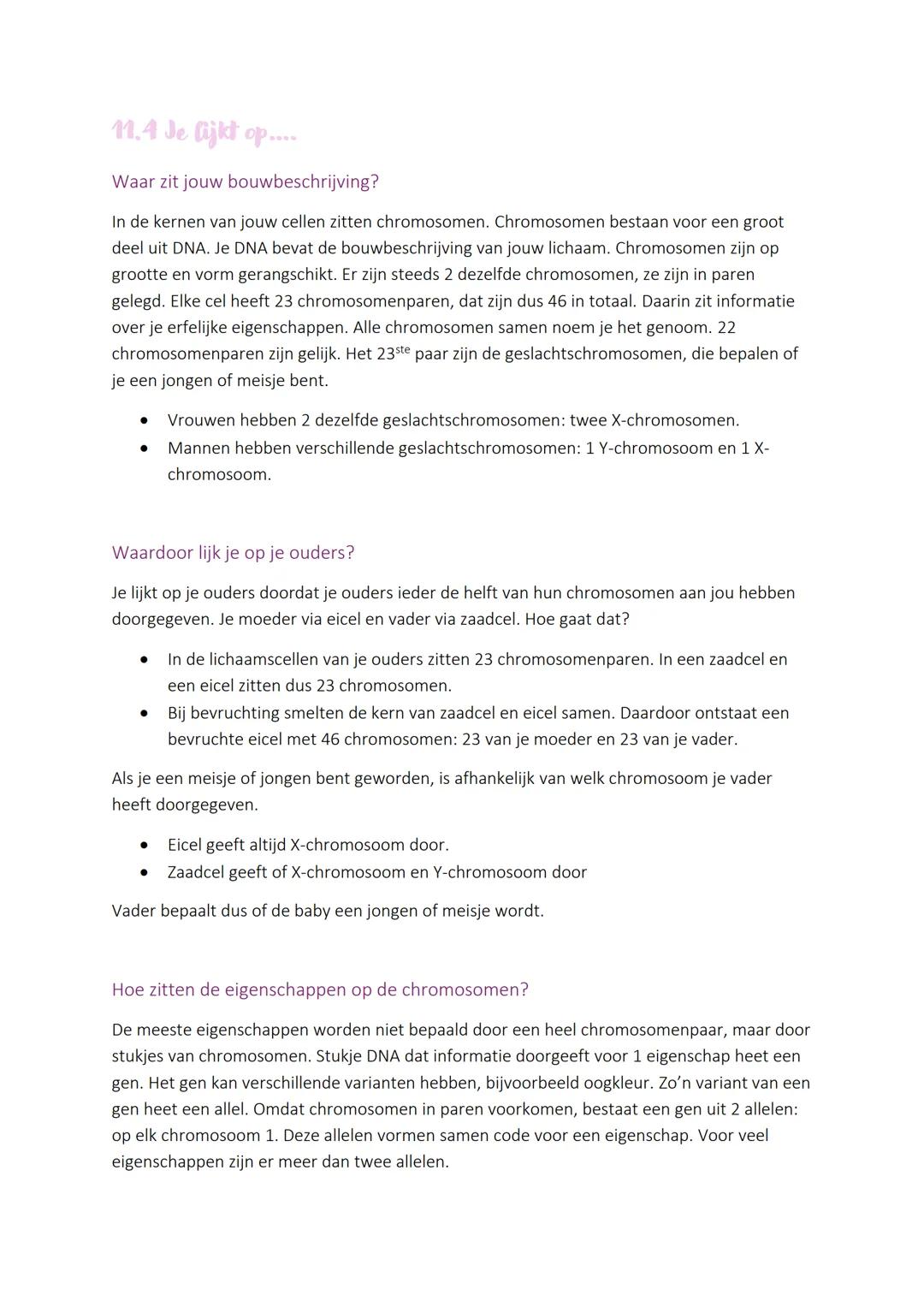 11.1 Man en vrouw
Wanneer is een jongen vruchtbaar?
In de puberteit maken jongens voor het eerst zaadcellen. Dit zijn voortplantingscellen