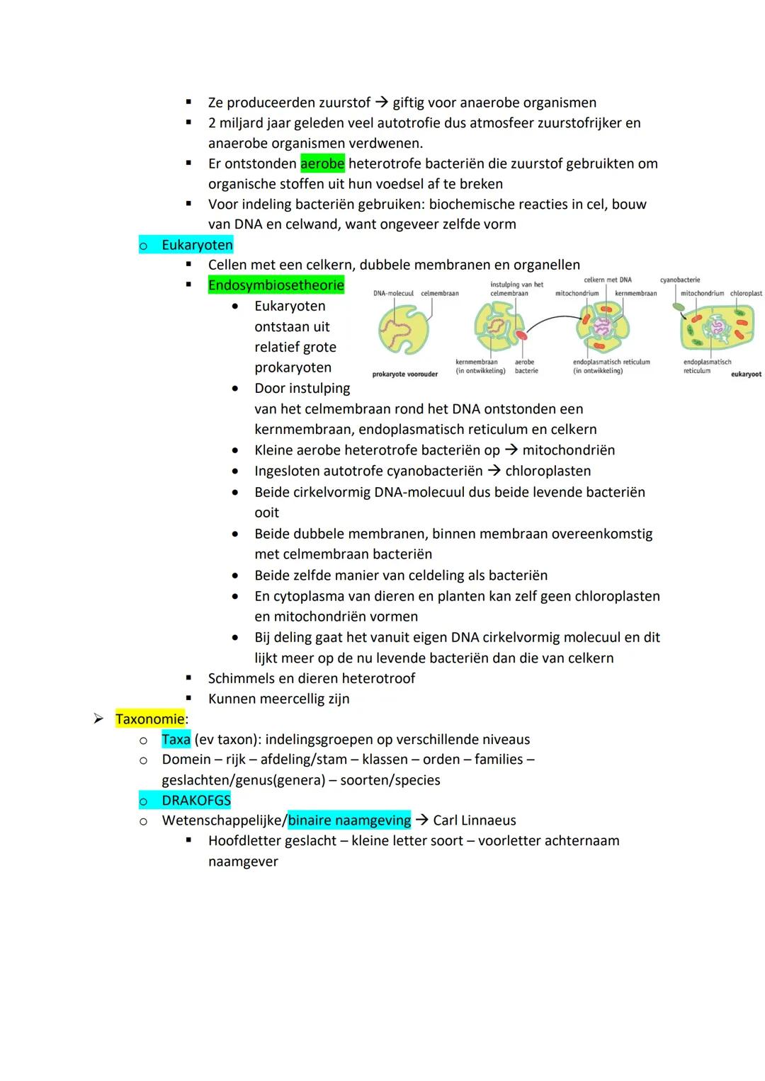 # 4.1
➤ **Geschiedenis van het leven op de aarde**
* De aarde bestaat 4,6 miljard jaar precambrium
* Eencelligen en meercelligen precambri