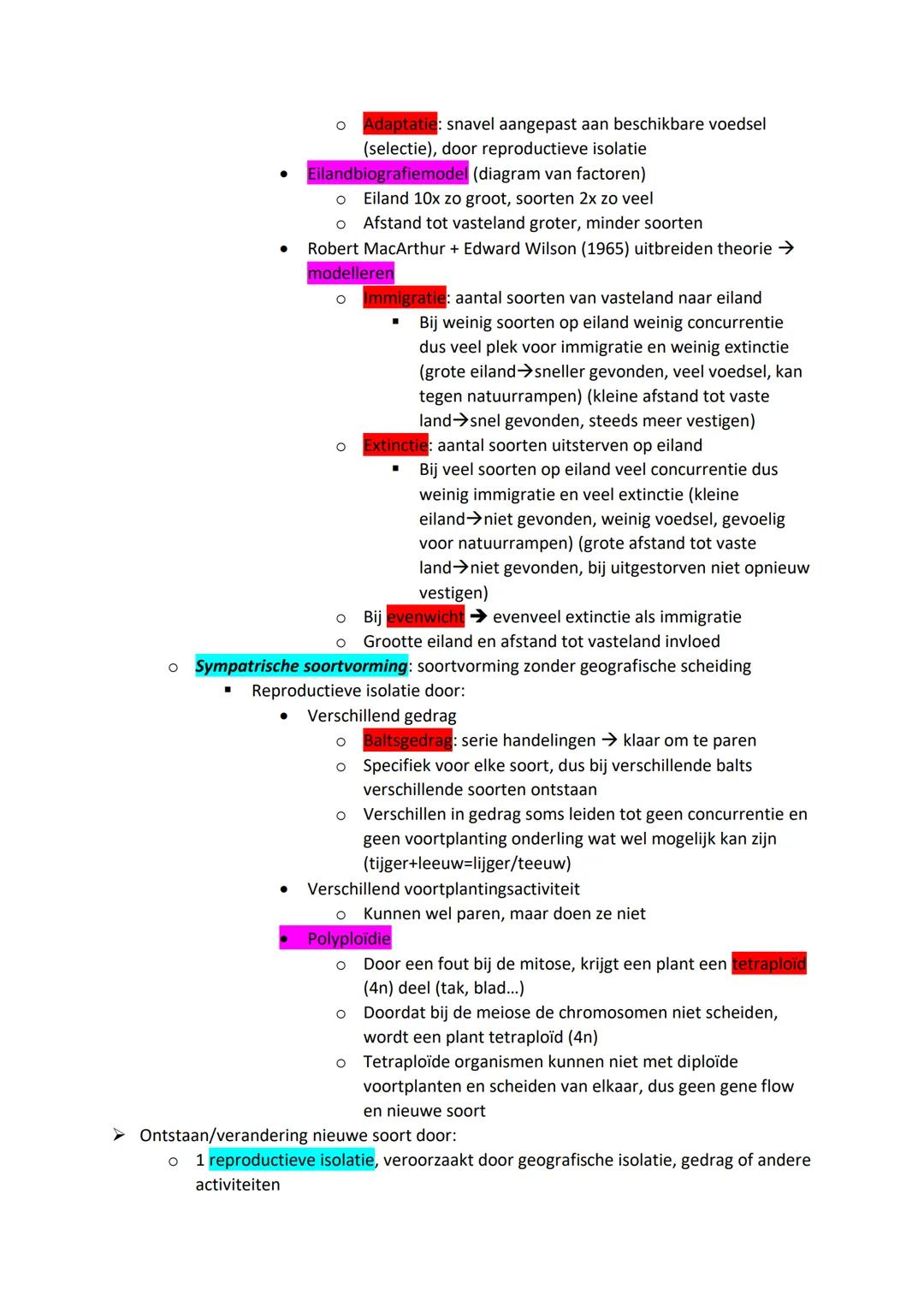 # 4.1
➤ **Geschiedenis van het leven op de aarde**
* De aarde bestaat 4,6 miljard jaar precambrium
* Eencelligen en meercelligen precambri