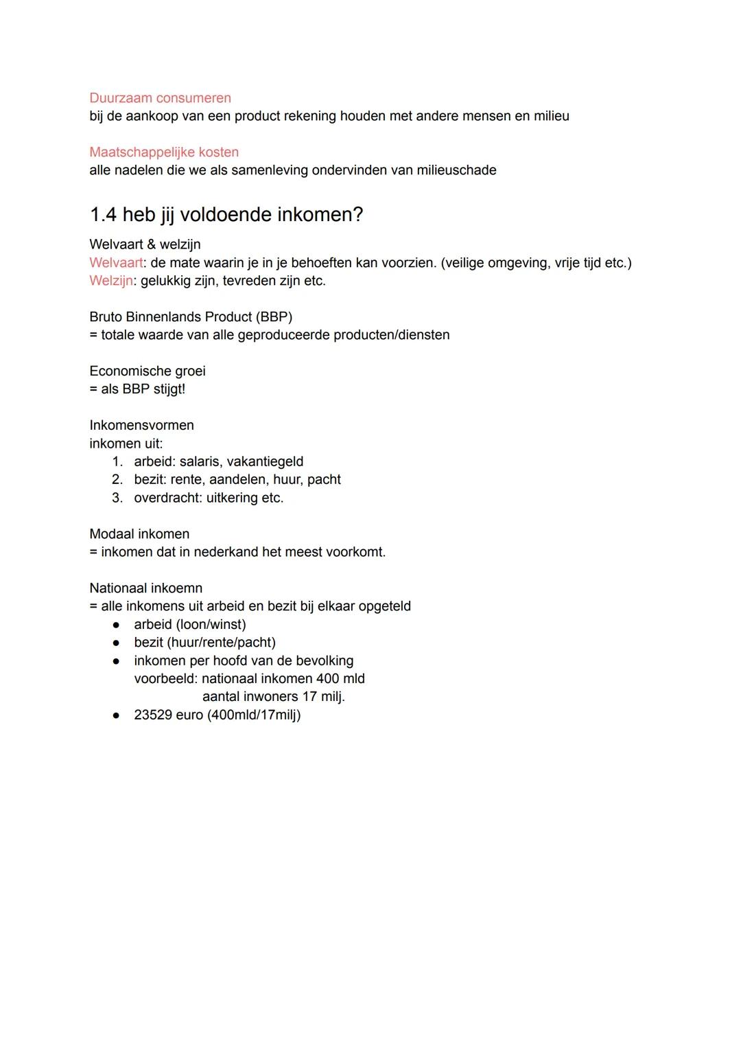 H1 Hoe consumeer jij?
Je moet keuzes maken!
Welke behoeften?
- primaire: voeding/kleding/woonruimte (zijn noodzakelijk)
- Secundaire: om het