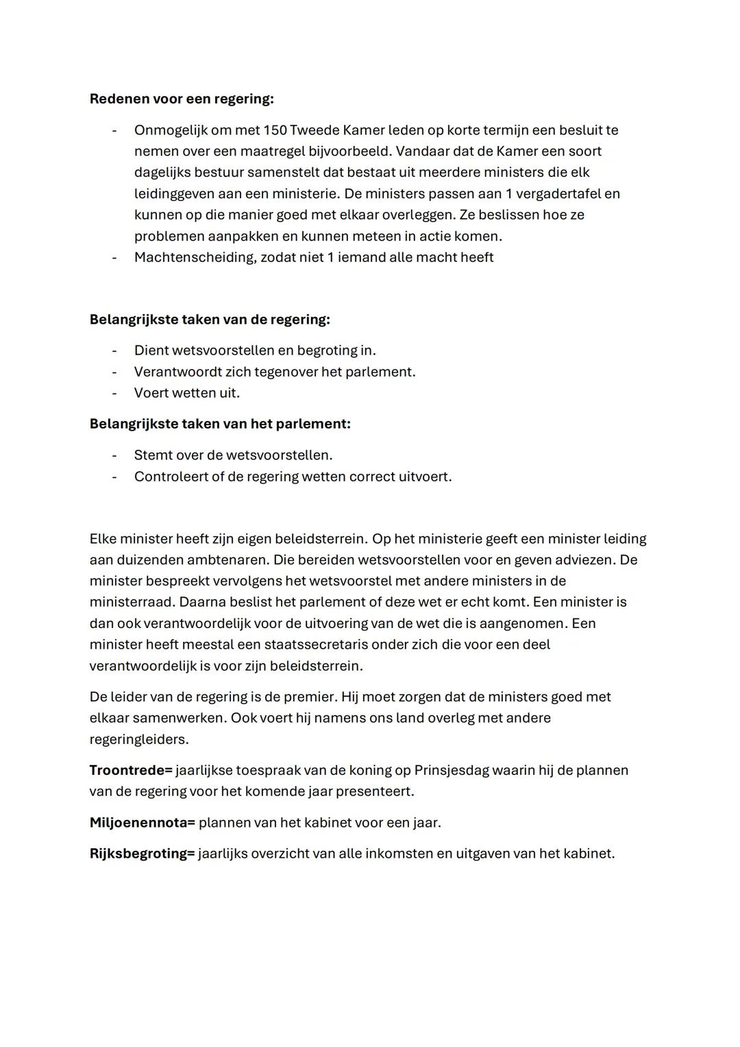Maatschappijleer
Hoofdstuk 3
Parlementaire democratie
Paragraaf 1:
Politiek= het maken van keuzes waaraan alle burgers in een staat zijn geb
