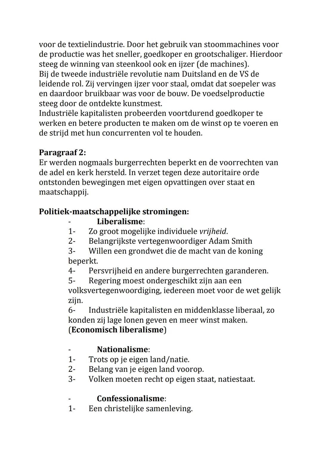 Geschiedenis
Tijdvak 8
De tijd van de burgers en stoommachines
1800 - 1900
Paragraaf 1:
Eerdere productiemethode was met de hand en werktuig