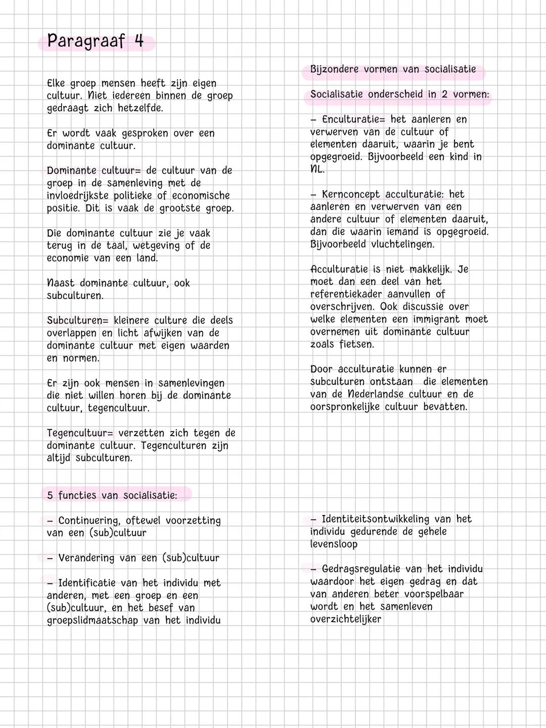 Maatschappij Wetenschappen
Hoofdstuk 1 & 2
Hoofdstuk 1
De samenleving en het individu
Hoofdconcept van het hoofdstuk:
Vorming
Paragraaf 1:
R