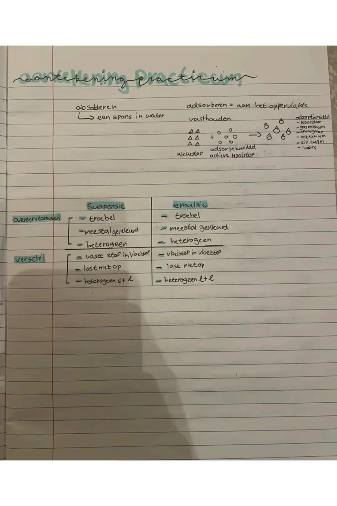 # §1 Hoofdstuk 1 aan het begin practicum
1) A + B + C $\longrightarrow$ D + E
beginstoffen
2) $\longrightarrow$ +
Scheiden
Scheikund