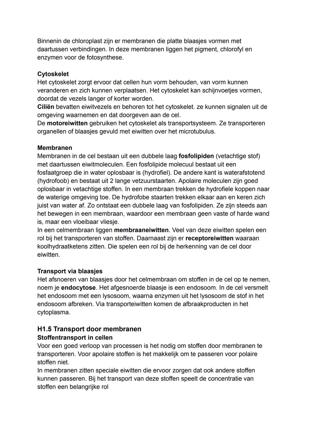 H1.1 Wat kun je met biologie?
Organismen
Alle levende organismen tonen levensverschijnselen (alle scheikundige reacties zijn
organismen). Al