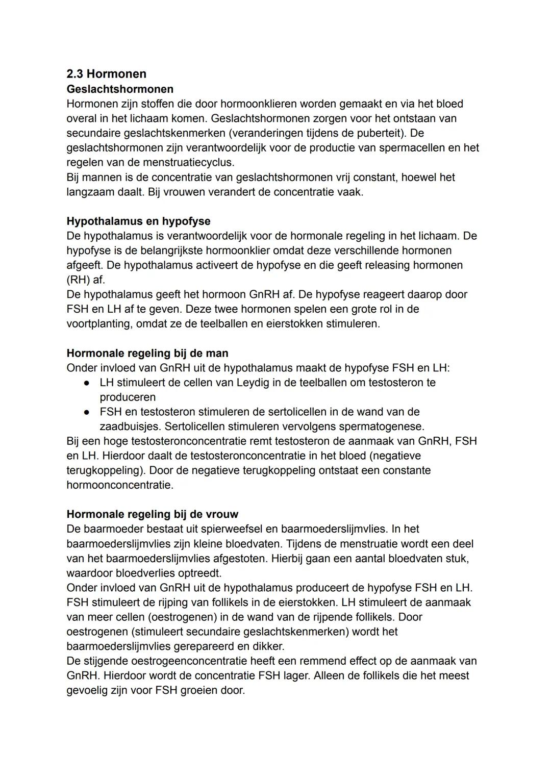 2.1 Ongeslachtelijke voortplanting
Natuurlijke ongeslachtelijke voortplanting
Bij ongeslachtelijke voortplanting (bijv celdeling) ontstaan n