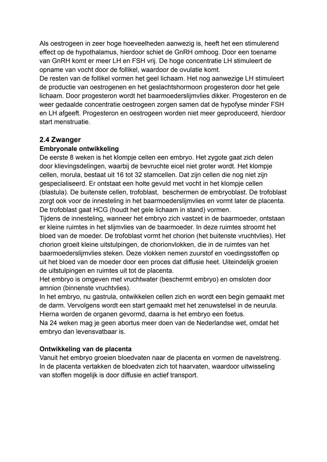 2.1 Ongeslachtelijke voortplanting
Natuurlijke ongeslachtelijke voortplanting
Bij ongeslachtelijke voortplanting (bijv celdeling) ontstaan n