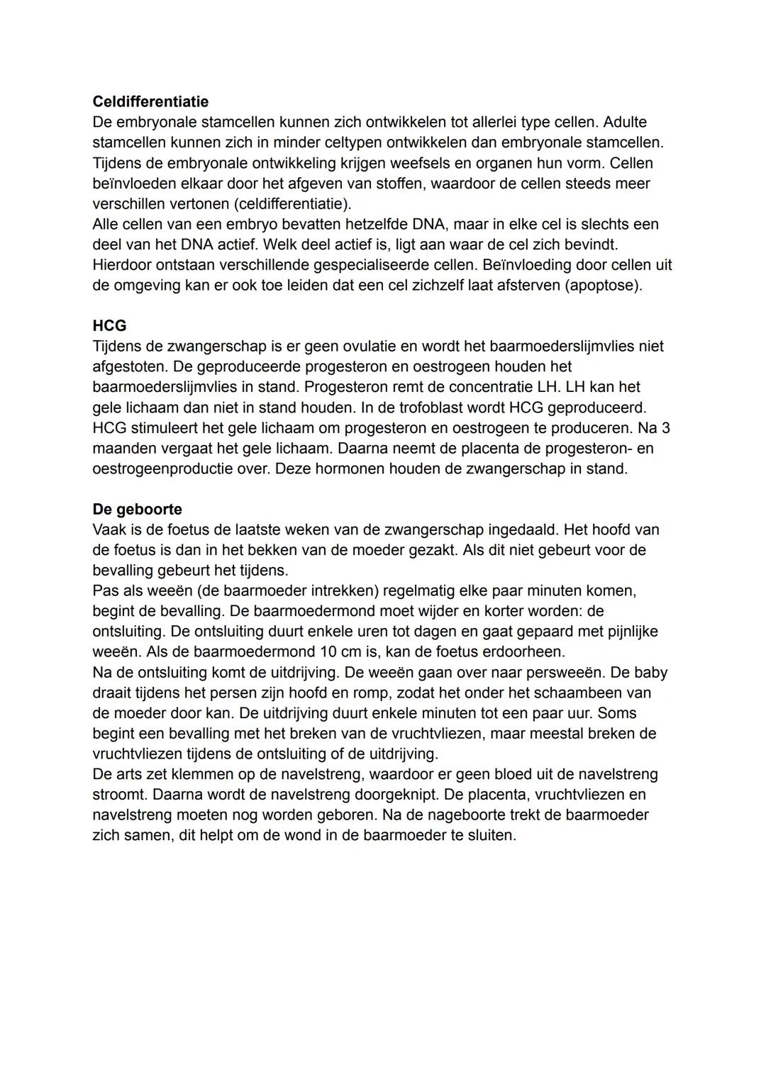 2.1 Ongeslachtelijke voortplanting
Natuurlijke ongeslachtelijke voortplanting
Bij ongeslachtelijke voortplanting (bijv celdeling) ontstaan n
