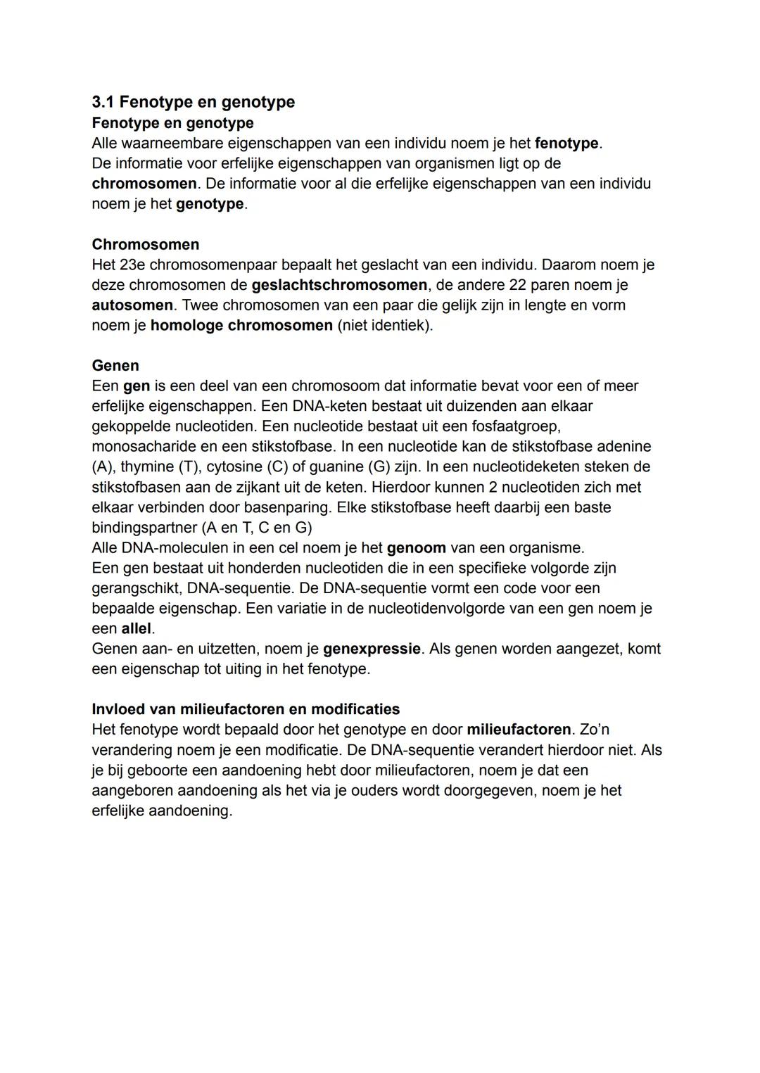 Biologie voor jou hoofdstuk 3