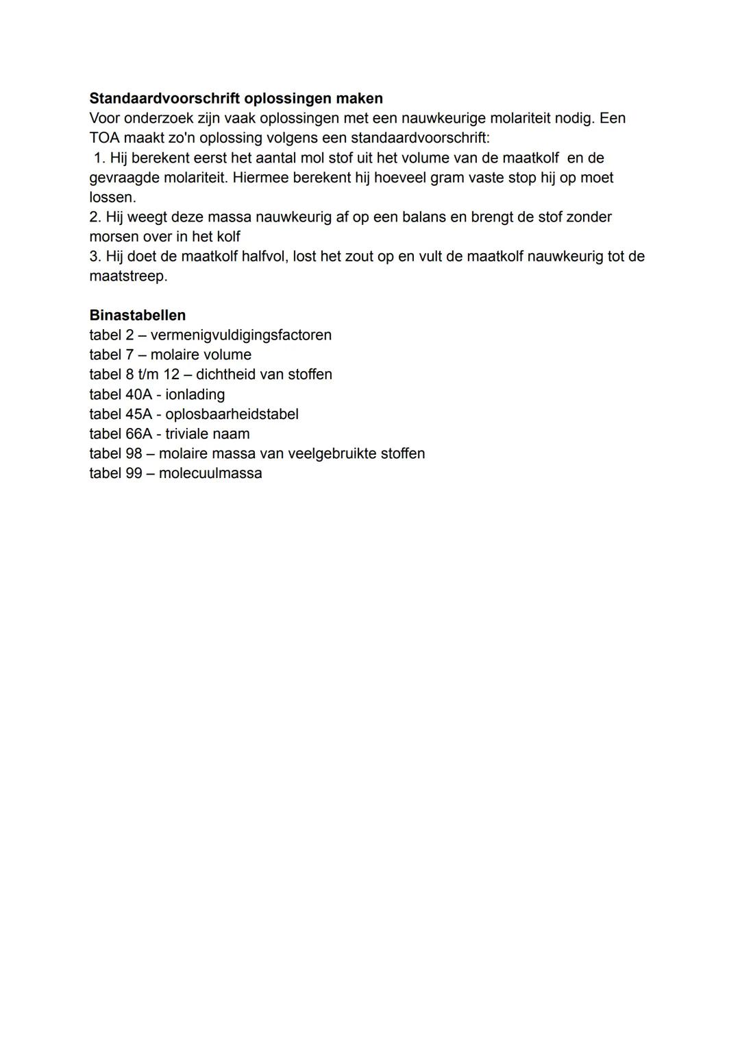 3.1 Significantie
Significantie
Na 10 minuten is de CO2-gehalte in een lokaal ongeveer 5,8.10-2 volume% (zie figuur
3.2 blz 67). Je schrijft