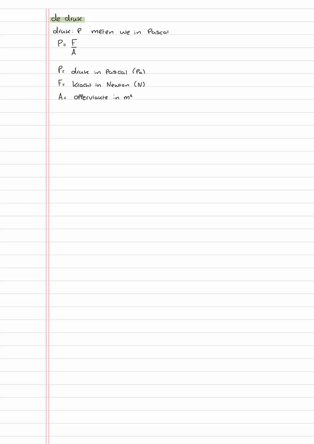 --- OCR Start ---
Natuurkunde Samenvatting Hy
grootheid Grootheid
Eenheid Eenheid
Symbool
Symbool
F
Kracht
N
Newton
m
Massa
kg
Kilogram
S
af