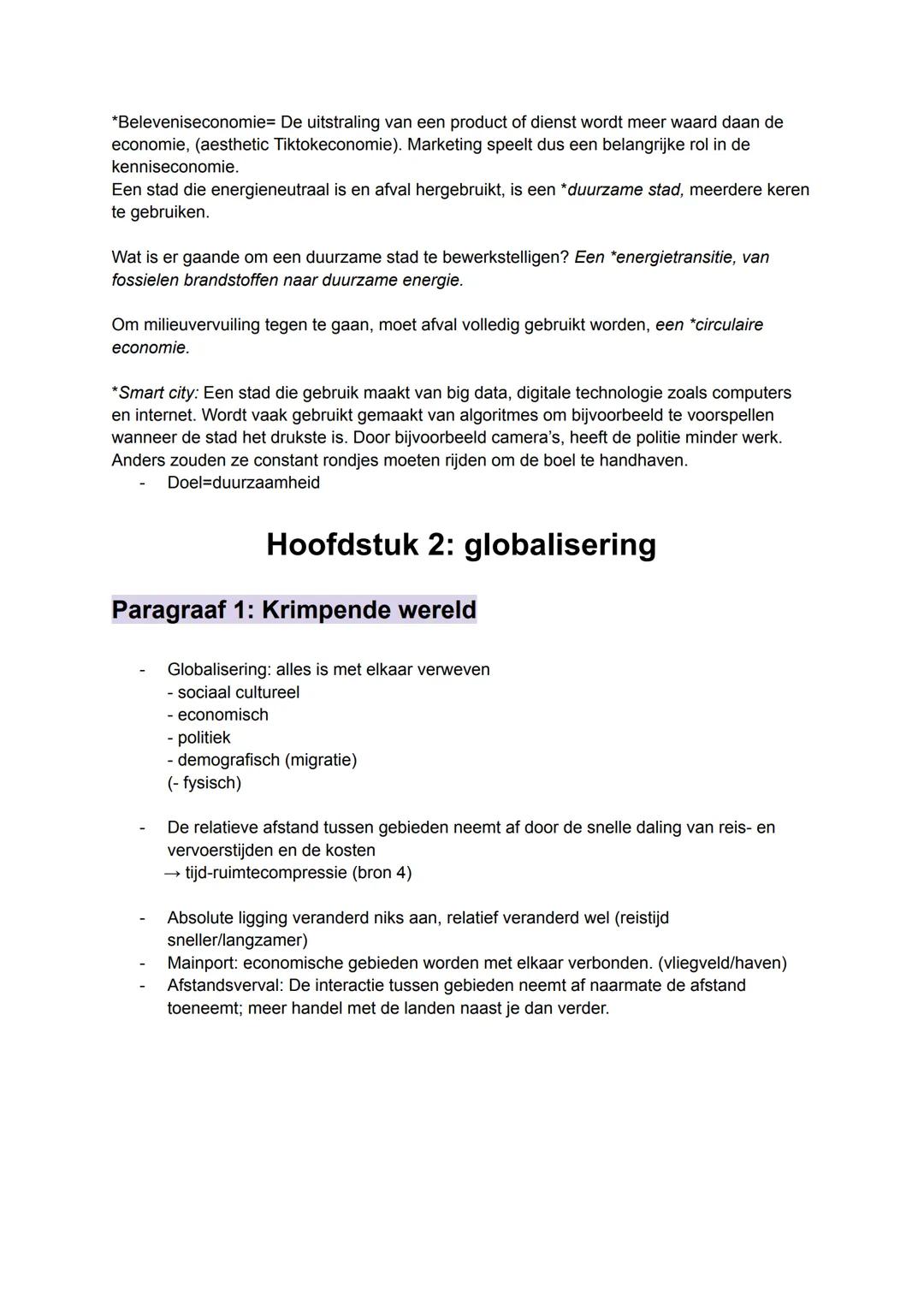 # Hoofdstuk 1: stedelijke gebieden
## Paragraaf 1. De Randstad
- Randstad: ruim 7 miljoen inwoners
- Metropool: Een stedelijk gebied met