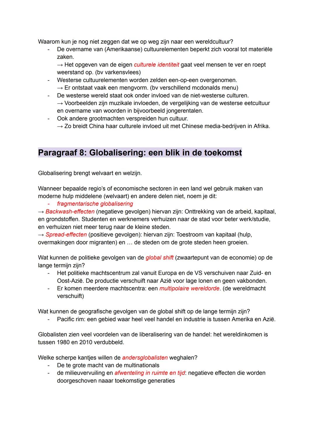 # Hoofdstuk 1: stedelijke gebieden
## Paragraaf 1. De Randstad
- Randstad: ruim 7 miljoen inwoners
- Metropool: Een stedelijk gebied met