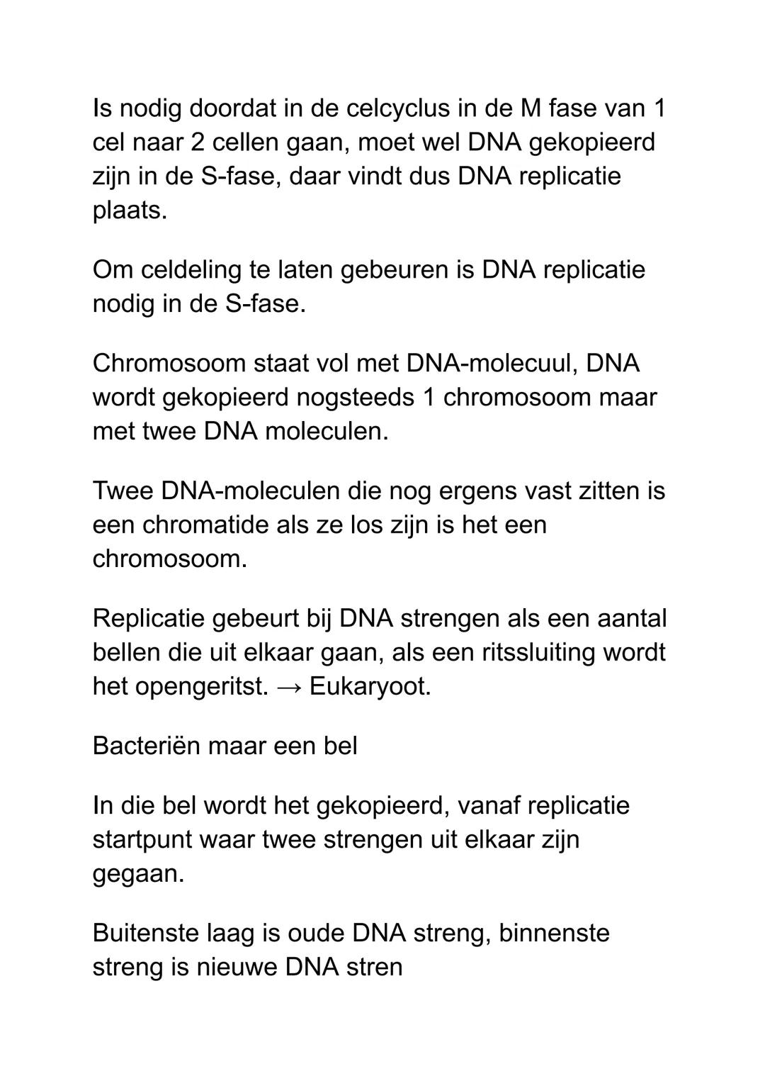 Bio Thema 10 bs 1
Eigenschappen zitten op de kern van je cellen
→ chromosomen → DNA
Genoom: geheel van alle erfelijke eigenschappen
in een