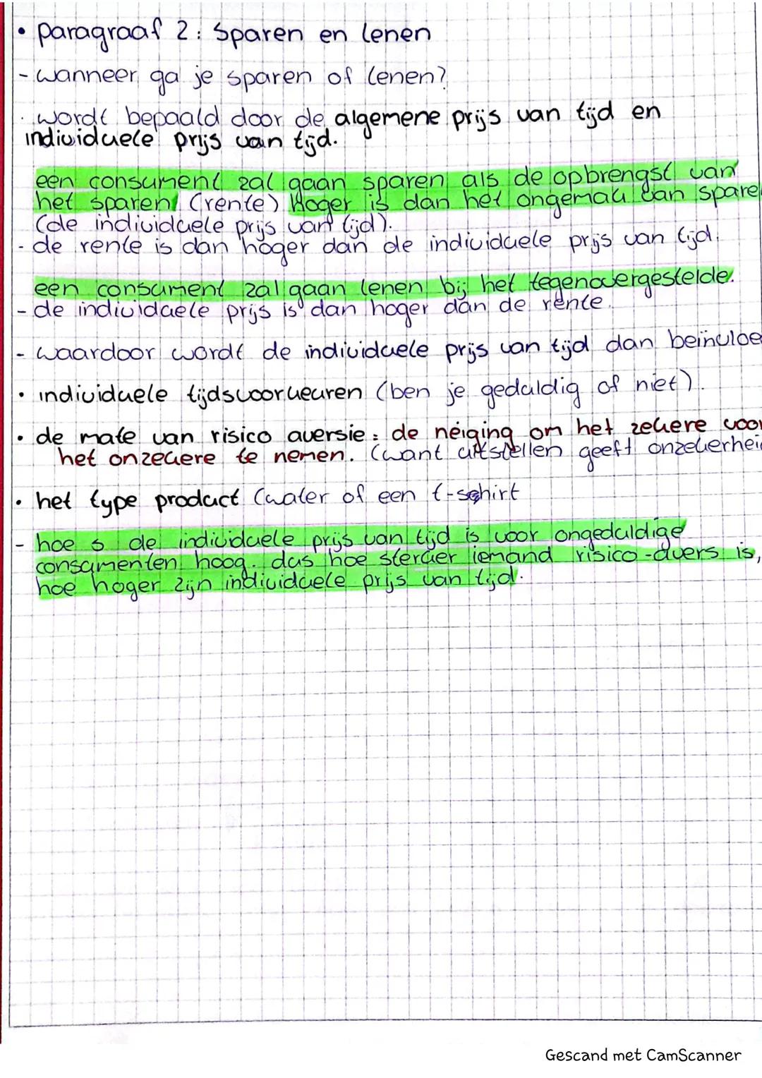 # Economie module 4 Hoofdstan 1
* paragraaf 1: tijd is geld
* prijs van tijd hangt er van af wat je met de tijd doet :
* met ee