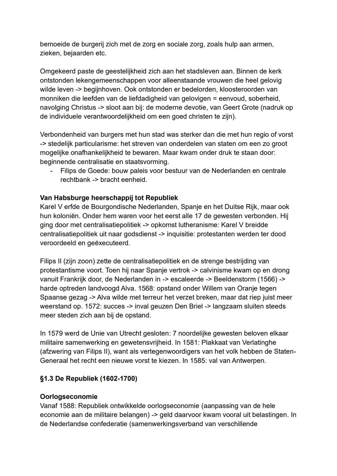 # Geschiedenis - Historisch Context 1
§1.1 Steden in Vlaanderen en Artesië (1050-1302)
Boeren en burgers
Toename voedsel door nieuwe tech