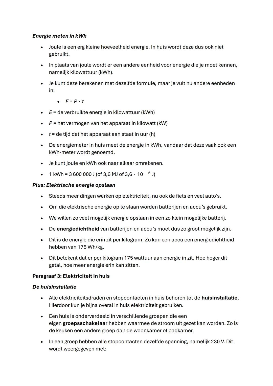 # Natuurkunde samenvatting H1: elektriciteit
Paragraaf 1:Elektrische energie vervoeren
De elektriciteitscentrale
- In een elektriciteitsc
