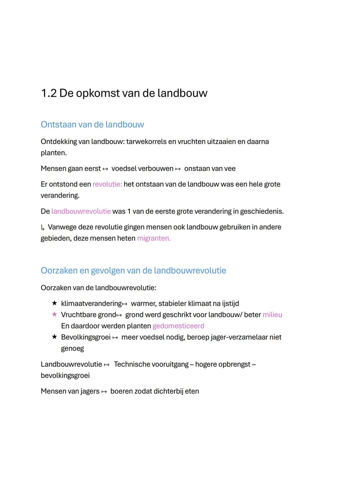 # I De tijd van de jagers en boeren
1. 1 Het leven van jager-verzamelaars
Geen schriftelijke bronnen
De prehistorie is een tijd zonder s