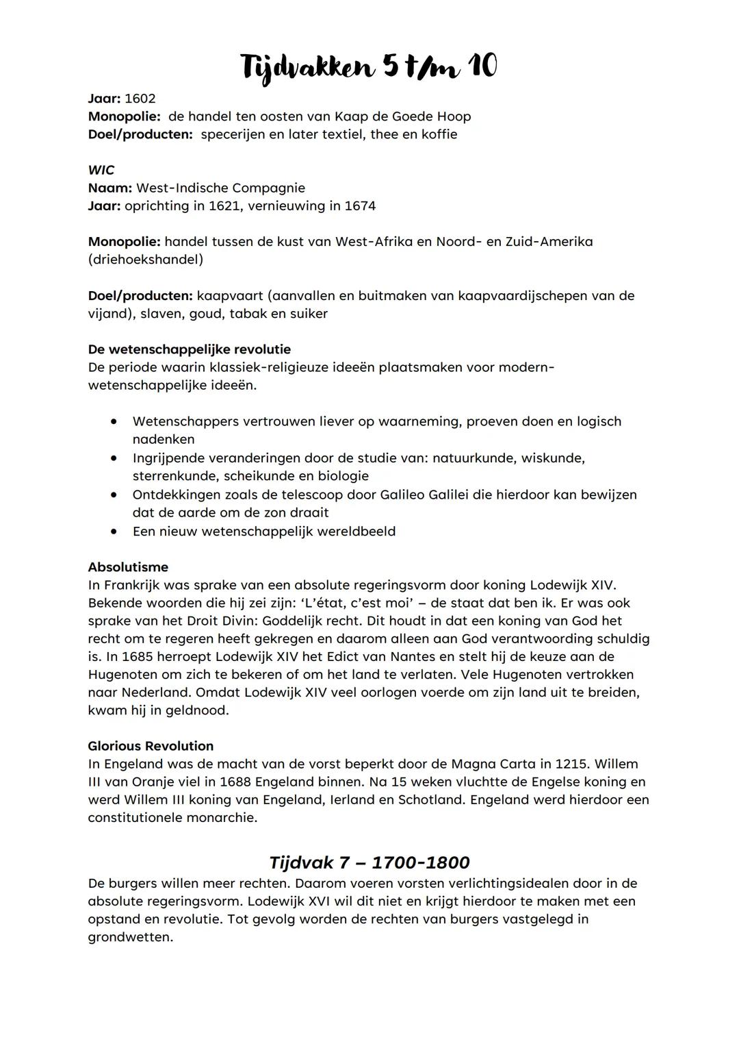 # Tijdvakken 5 t/m 10
Ontdekkingen
Tijdvak 5-1500-1600
De Portugezen varen in 1415 langs de Afrikaanse kust en stichten hier winstgevende