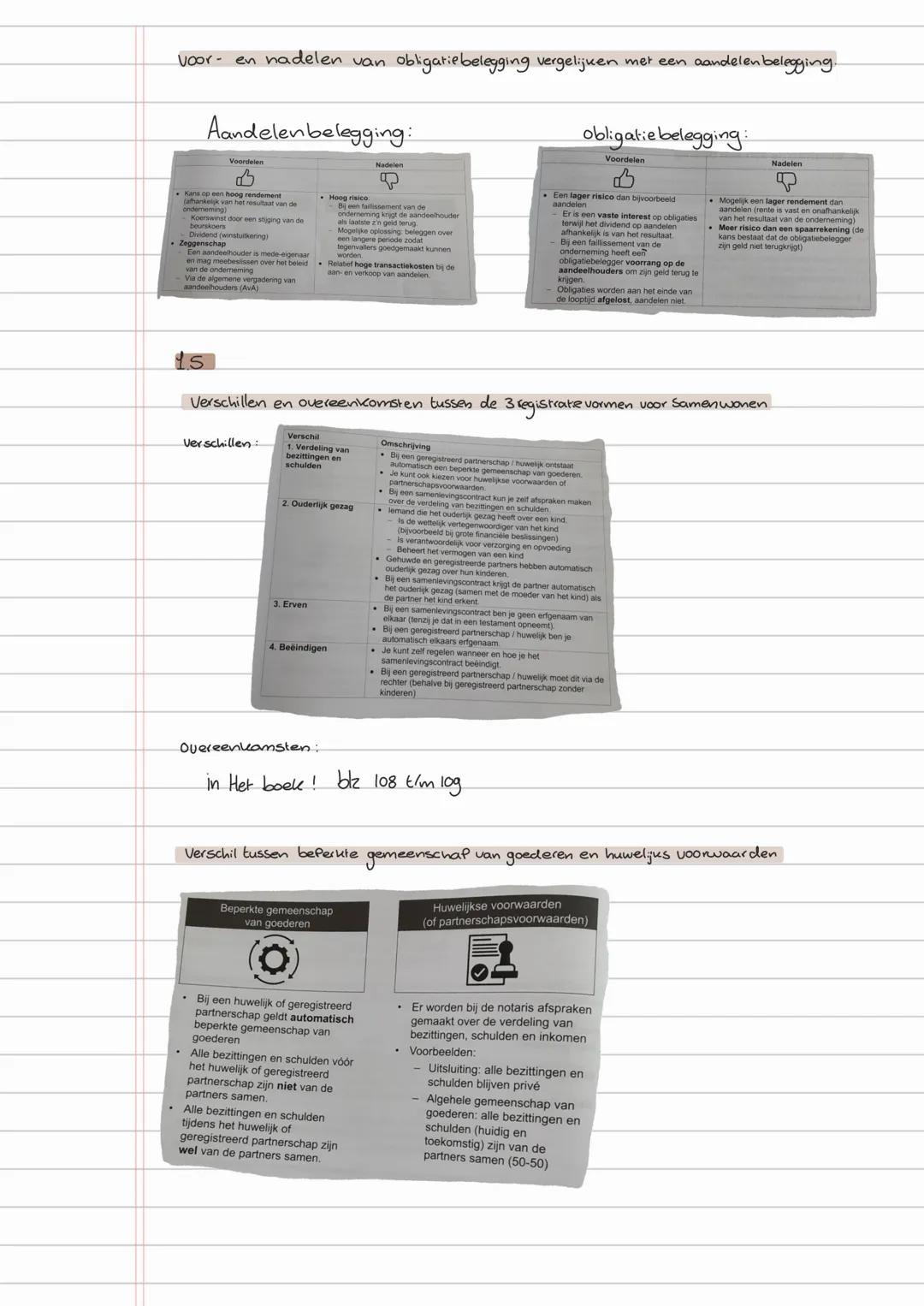 # 1.1
Beco Samenvatting 1.1, 1.2 en 1.3 leerdoelen
Verschillen tussen levensverzekering en schadeverzekering
| Schadeverzekering | levens