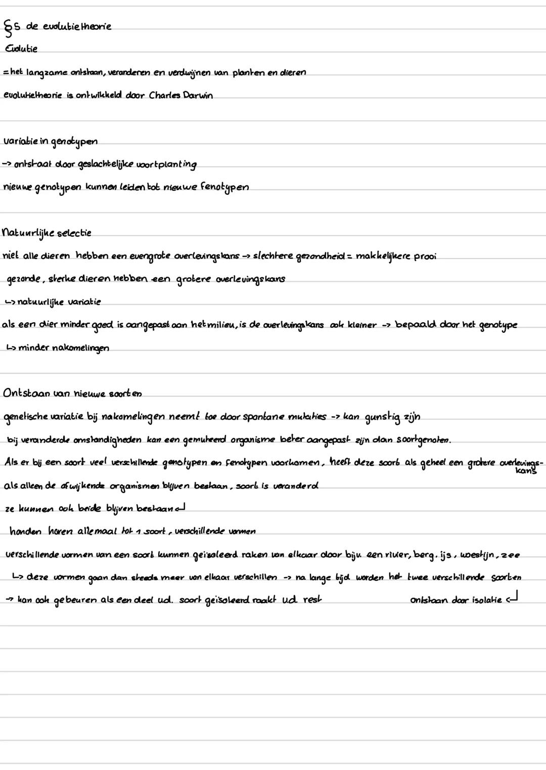 biologie samenvatting H5 (zu boek)
§i Genotype en Fenotype
Erfelijke informatie
Lichaamscellen -> cellen waaruit je lichaam is opgebouwd.