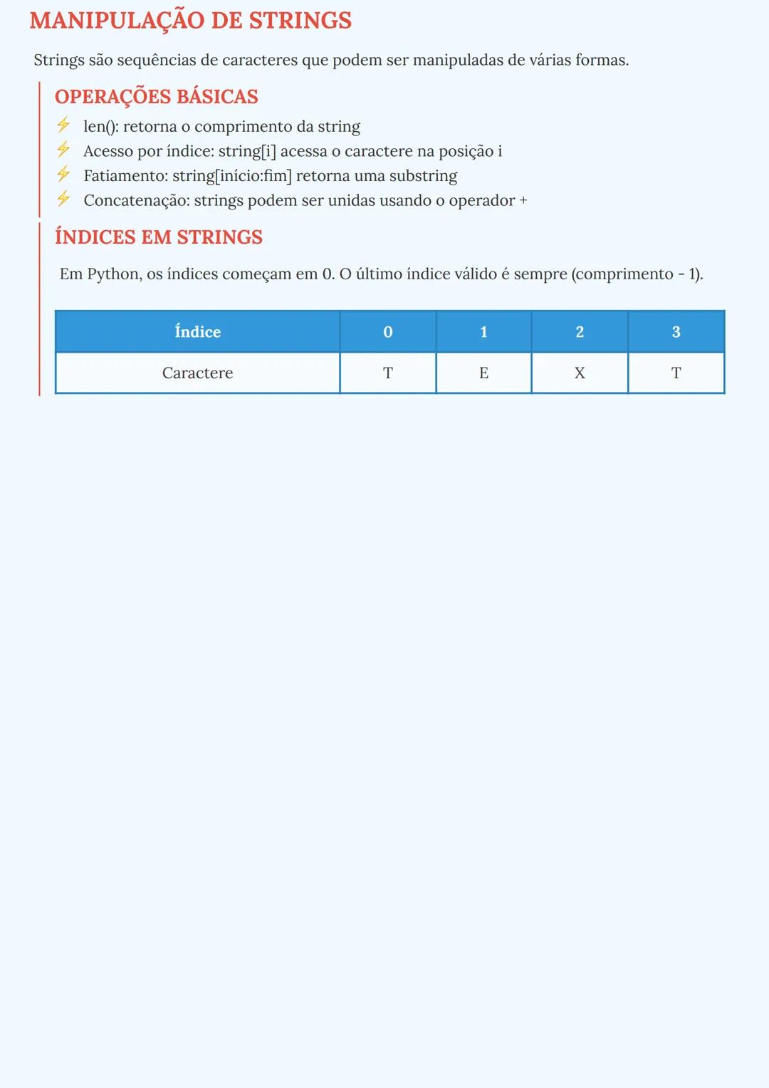 # CONCEITOS BÁSICOS DE PROGRAMAÇÃO EM
PYTHON
## TIPOS DE DADOS BÁSICOS
Em Python, existem diferentes tipos de dados fundamentais que são u