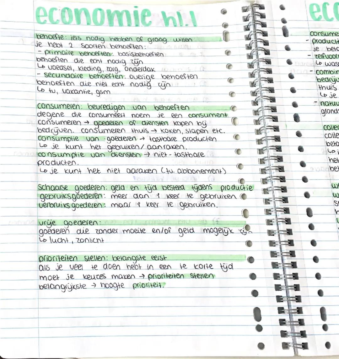 # economie hl.
behoefte: iets nodig hebben of graag willen.
je hebt 2 Soorten behoeften:
- primaire benceften: basisbehoeften
behoeften die