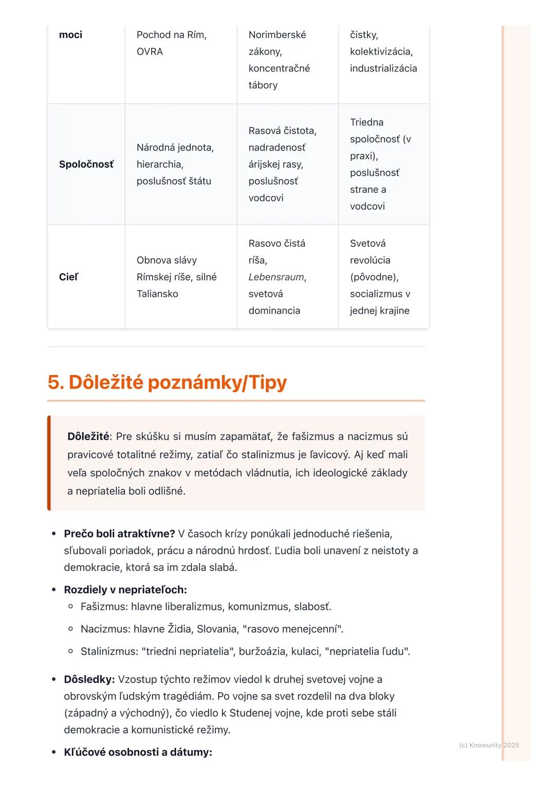 # Vzostup totalitných režimov
(fašizmus, nacizmus,
komunizmus v ZSSR)
1. Prehľad vzostupu totalitných režimov
Po prvej svetovej vojne sa s