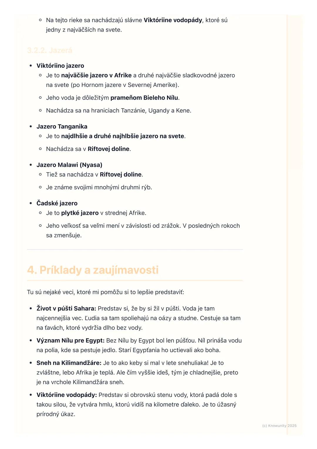 # Povrch a vodstvo Afriky
1. Úvod do povrchu a vodstva Afriky
Afrika je obrovský kontinent a má veľmi rozmanitý povrch a veľa zaujímavých