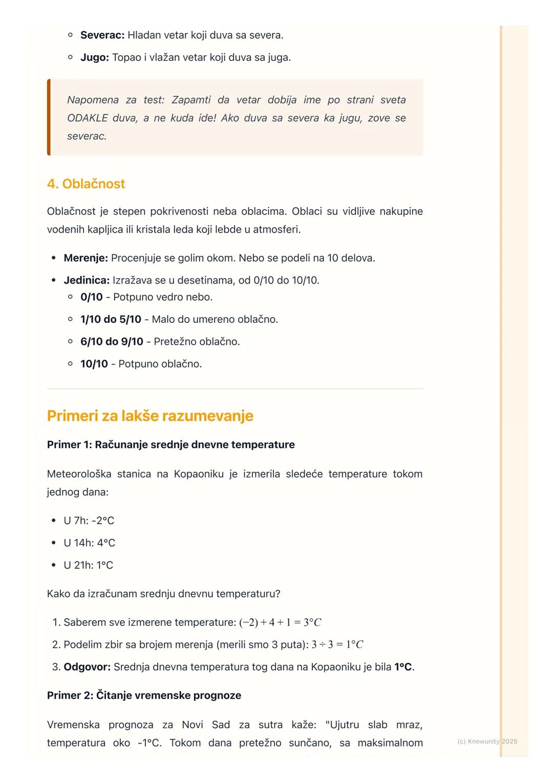 # Vreme i klimatski elementi
Uvod u vreme i klimatske elemente
Vreme je trenutno stanje atmosfere na nekom mestu. To je ono što vidimo kad