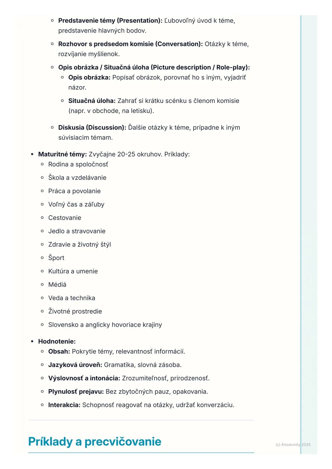 # Štruktúra a Požiadavky
Maturitnej Skúšky
Prehľad / úvod
Takže, maturita z angličtiny je pred nami a je super dôležité vedieť, čo nás
čak