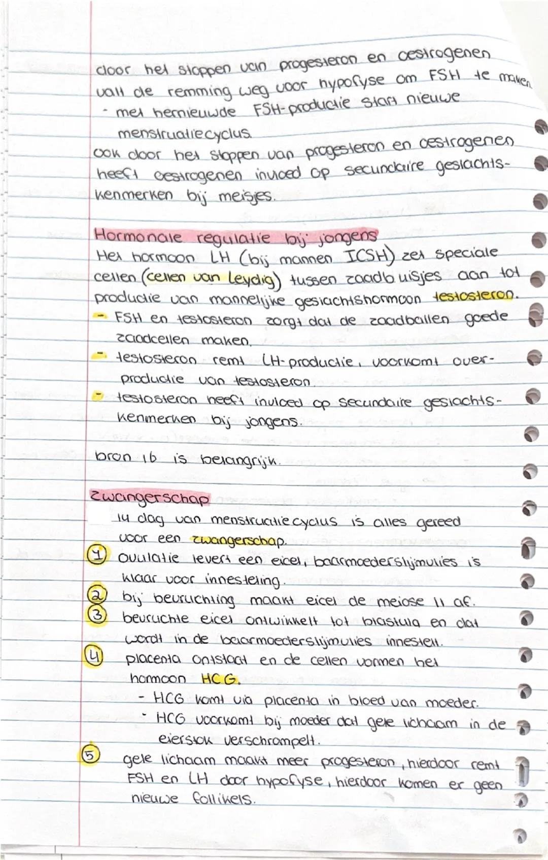 Biologie
4.1 van eicel tot baby
bevruchting
1 eens per maand komt er uit beide eierstokken een eicel urij
de eisprong of ovulatie.
2 De eice