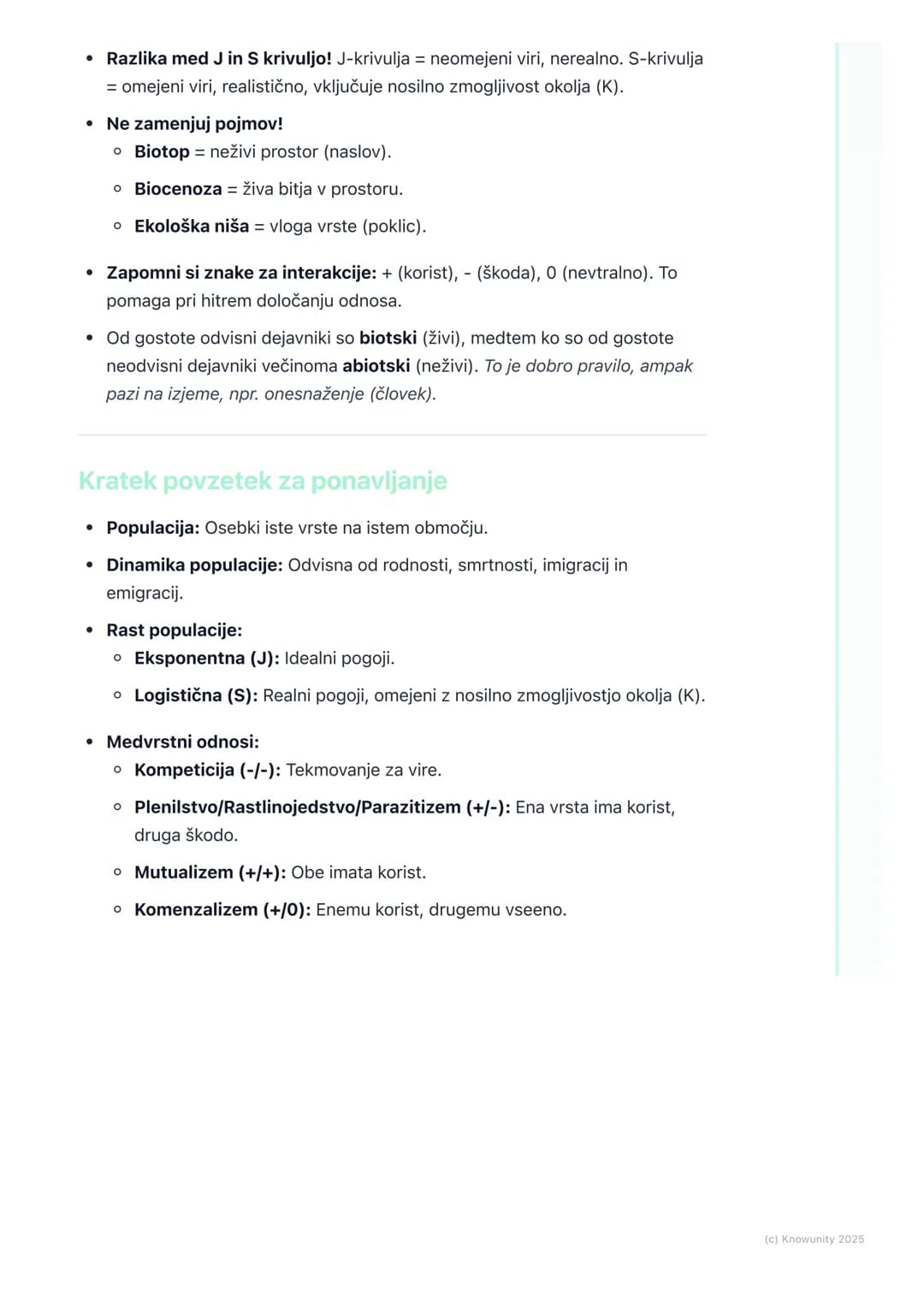 # Populacijska in skupnostna
ekologija
Uvod v populacijsko in skupnostno ekologijo
Ekologija preučuje odnose med organizmi in njihovim oko
