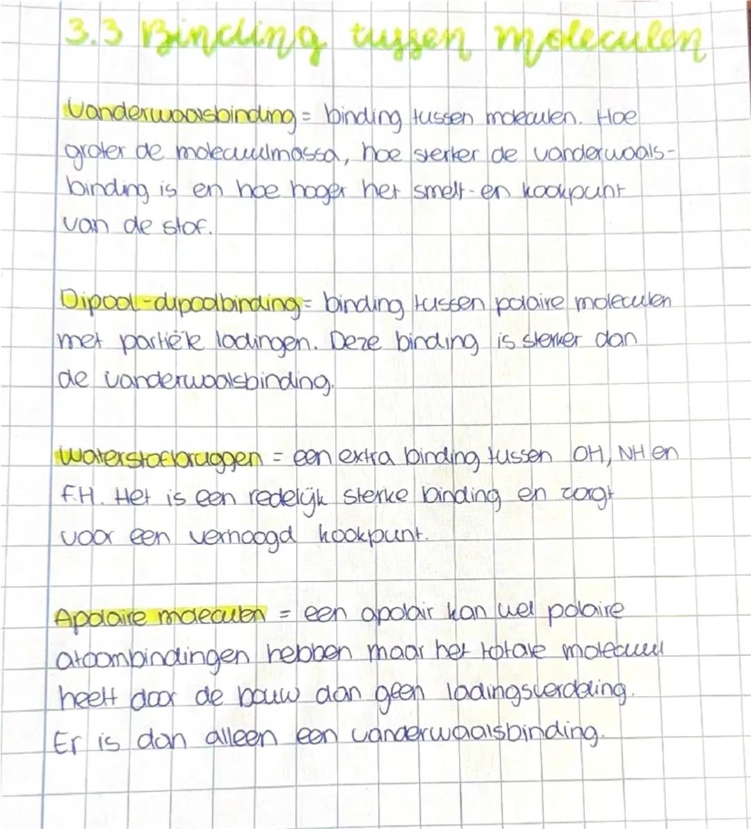 3.1 De bouw van stoffen
Om elektrische stroom te geleiden zijn geladen deeltjes
nodig die vrij kunnen bewegen.
Metalen
- metaalatoom
- meta