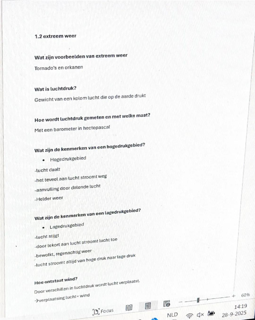 H.1.1
Verenigde Staten
Welke klimaatfactoren bepalen het klimaat in de verenigde staten?
Klimaatfactor 1: de breedteligging
Waarom is het