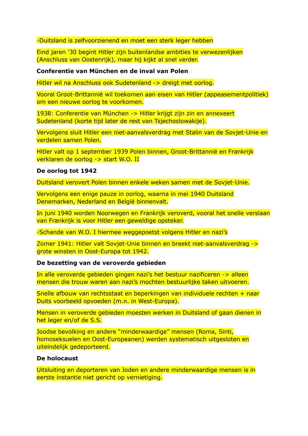 Tijdvak 9- historische context: Duitsland in Europa (1918-1991)
1.1 De Vrede van Versailles en de Weimarrepubliek
De Eerste Wereldoorlog
